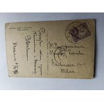 WARSZAWA PAŁAC W ŁAZIENKACH, STEMPEL, ZNACZEK 1925 R
