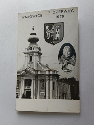 WADOWICE, POPE JAN PAWEŁ II, 1979, COAT OF ARMS