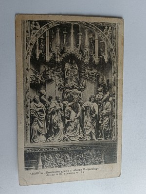 KRAKOW MARIACKI ALTAR MIDDLE GROUP