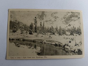 TATRAS IN WINTER, FISH CREEK NEAR SEA EYE