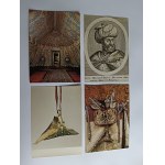 ZESTAW 9 POCZTÓWEK ODSIECZ WIDEŃSKA ROKU 1683 CZ II STRONA TURECKA, KARA MUSTAFA