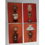 ZESTAW 9 POCZTÓWEK KROSNO LAMPY NAFTOWE MUZEUM OKRĘGOWE W KROŚNIE