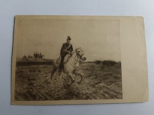 POLISH PAINTING GIERYMSKI, STAFF ADJUTANT