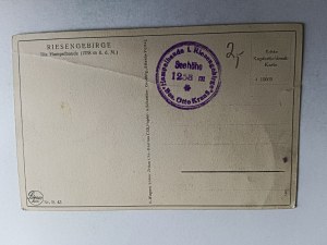 KARKONOSZE RIESENGEBIRGE DIE HAMPELBAUDE, STAMP