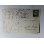 KARKONOSZE RIESENGEBIRGE PRINZ HEINRICH BAUDE, PIECZĄTKA, ZNACZEK 1933 R
