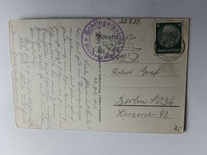 KARKONOSZE RIESENGEBIRGE PRINZ HEINRICH BAUDE, STAMP, STAMP 1933