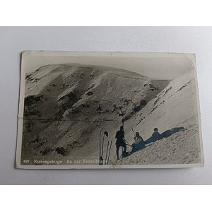 KARKONOSZE RIESENGEBIRGE, KESSELKOPPE, NARCIARZE, ZNACZEK, STEMPEL