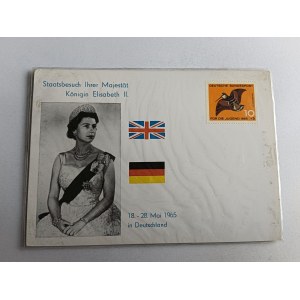 KRÓLOWA ELŻBIETA II 1965 R, ZAFOLIOWANA