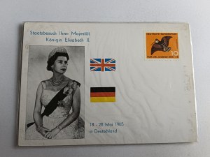 QUEEN ELIZABETH II 1965, FOILED