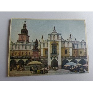KRAKÓW SUKIENNICE POMNIK MICKIEWICZA