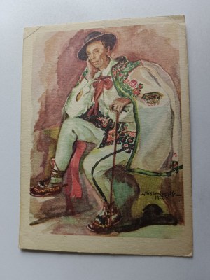 BUKOWINA TATRZANSKA, YOUNG GAZDA, HIGHLANDER, MAL MARIA WĄSOWICZ SOPOĆKO