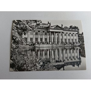 WARSZAWA ŁAZIENKI PAŁAC FASADA PÓŁNOCNA