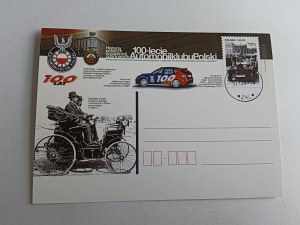 100TH ANNIVERSARY OF AUTOMOBILKLUB OF POLAND, CAR