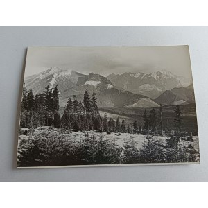 TATRY WIDOK ZE SCHRONISKA NA GŁODÓWCE