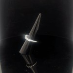 GOLD RING WITH LAB GROWN DIAMONDS - 437 LG