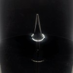 GOLD RING WITH LAB GROWN DIAMONDS - 437 LG
