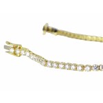18K GOLD TENNIS BRACELET 4.55 GR