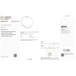 18K GOLD TENNIS BRACELET 4.55 GR