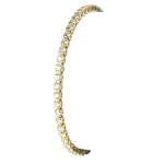 18K GOLD TENNIS BRACELET 4.55 GR