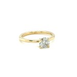 YELLOW GOLD RING WITH 2.36 G DIAMOND - RNG50701