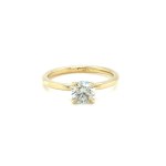 YELLOW GOLD RING WITH 2.36 G DIAMOND - RNG50701