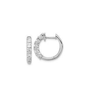 1.30 CT NATURAL DIAMOND GOLD EARRINGS - 839 NAT 18K