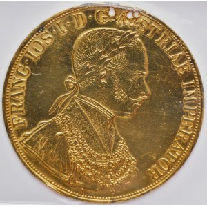 Franz Joseph I. 4 ducat 1863 A