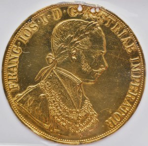 Franz Joseph I. 4 ducat 1863 A