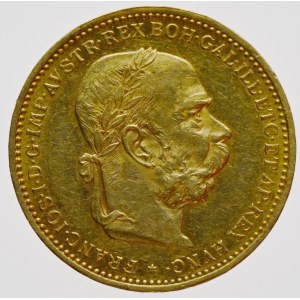 František Josef I. 20 koruna 1897