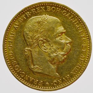 Franz Joseph I. 20 crowns 1897