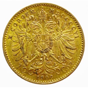 Franz Joseph I. 10 crowns 1906