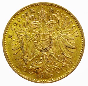 Franz Joseph I. 10 crowns 1906