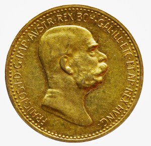 Franz Joseph I. 10 crowns 1909