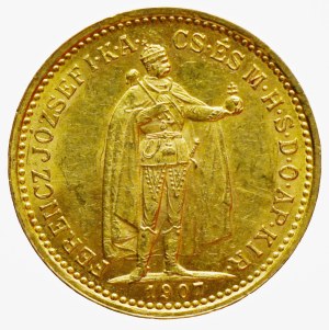 Franz Joseph I. 10 crowns 1907 KB