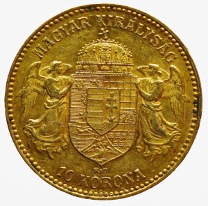 Franz Joseph I. 10 crowns 1910 KB