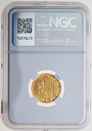 St. Wenceslas Ducat 1934, NGC MS64