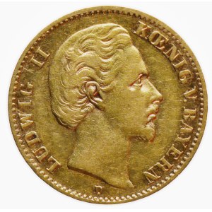 Ludwig II. 10 Marka 1881 D