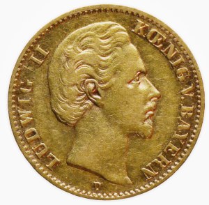 Ludwig II. 10 Mark 1881 D