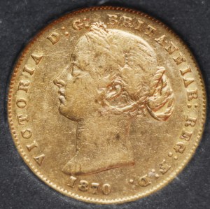Victoria 1 Sovereign 1870