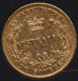 Victoria 1 Sovereign 1870