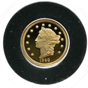 20 dolárov 1849 Proof Copy