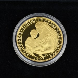 Gift set Proof, Czech Mint 10,5, 2, 1 ducat for the birth of a child