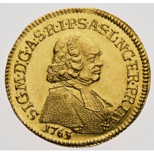 Sigismund von Schrattenbach 1 dukát 1763