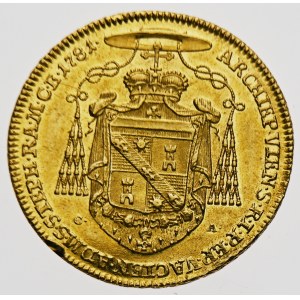 Žigmund 1 dukát 1781