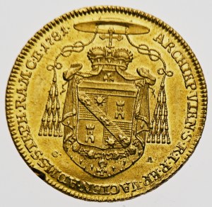 Sigismund 1 ducat 1781