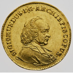 Sigismund 1 dukát 1757