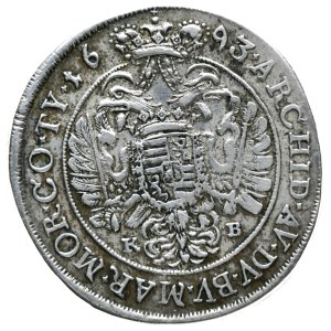 Leopold I. 1/2 tolar 1693 KB
