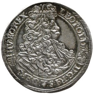 Leopold I. 1/2 tolar 1702 KB