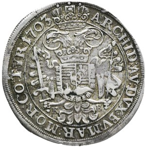 Leopold I. 1/2 thaler 1703 KB