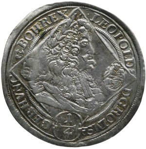 Leopold I. 1/4 thaler 1695 KB